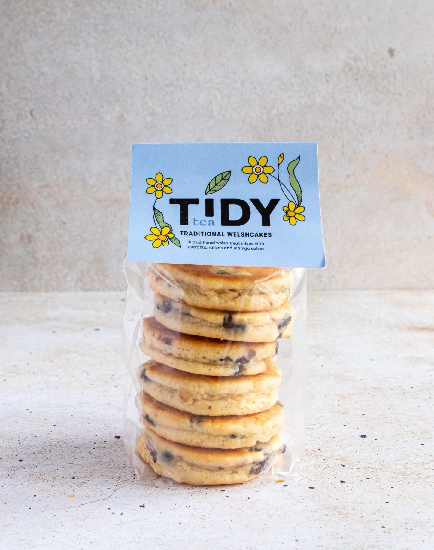 A pack of Welsh cakes to pair with artisan tea