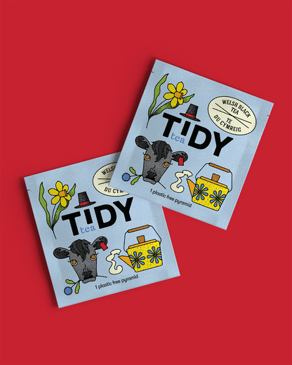 50 Individually wrapped, Welsh Black Pyramids