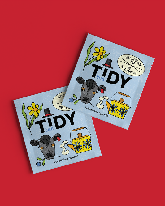 50 Individually wrapped, Welsh Black Pyramids