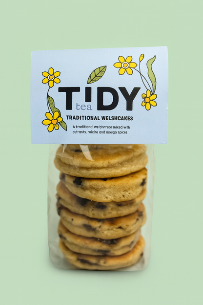 A packet of traditional Welsh tea cakes
